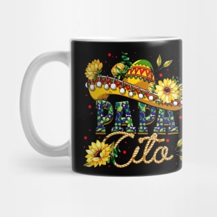 Papacito Family Cinco De Mayo Matchin Couple Mexican Dad Men Mug